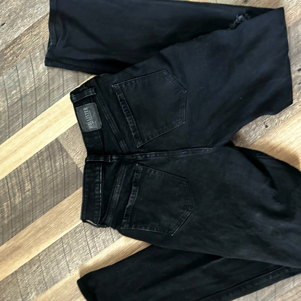 Hollister vintage stretch black jeans